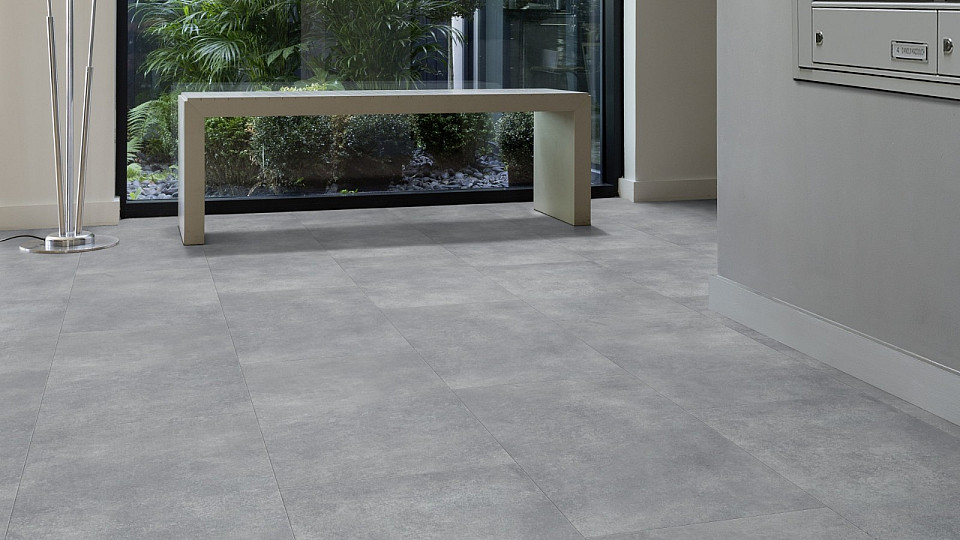 GERFLOR Creation 55 rigid lock acoustic Bloom uni grey GERRL55 0869