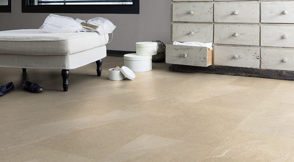 GERFLOR Creation 40 rigid acoustic Curton stone light beige GERRL40 1276