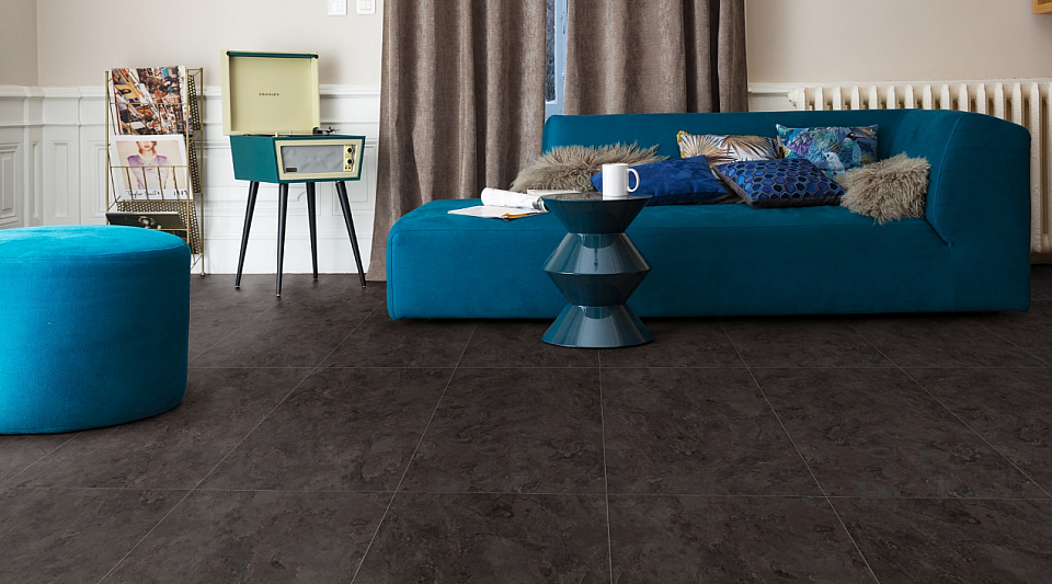 GERFLOR Topsilence design Negra GERTOP 0001