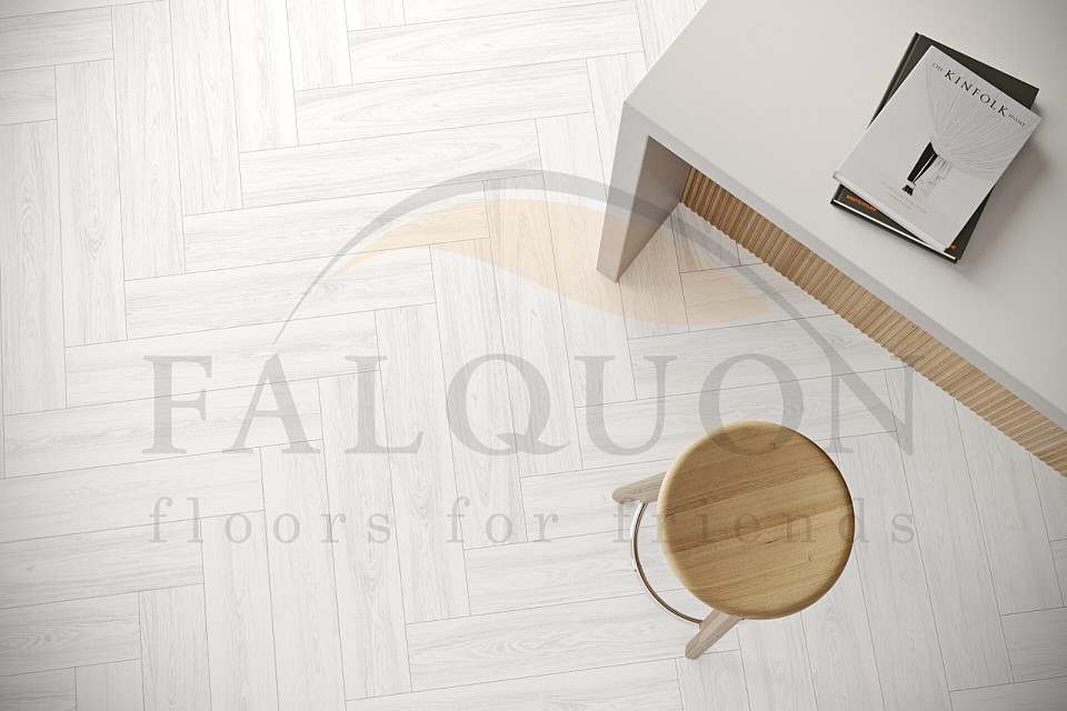 FALQUON THE FLOOR Herringbone White D2935 HB