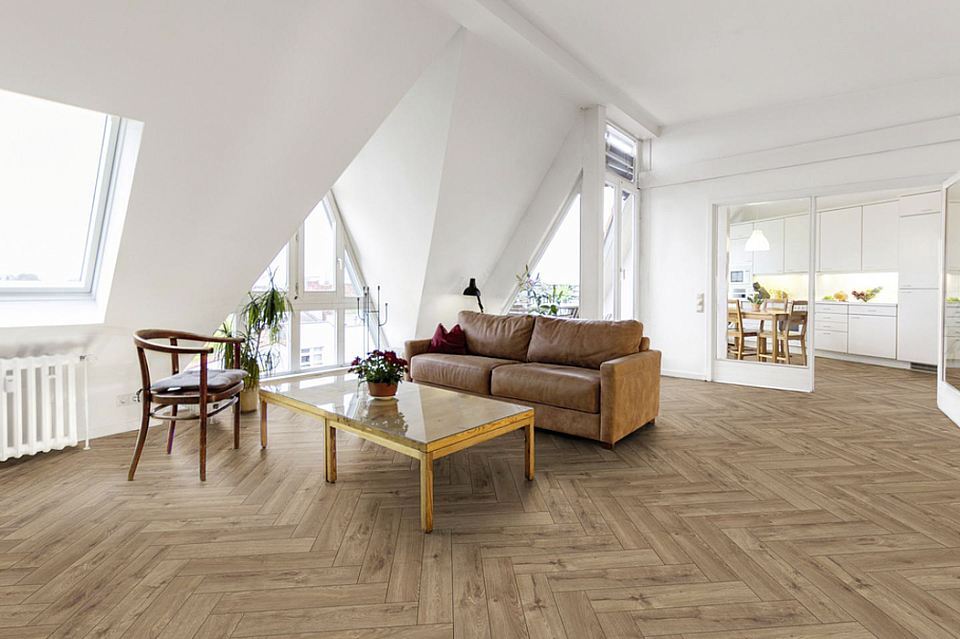 KAINDL Masterfloor maestro herringbone 8.0 Dub harlech 32676