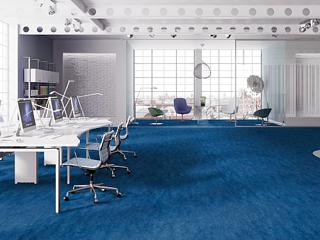 FORBO Marmoleum marbled real Blue 3030