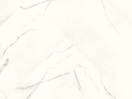 WINEO 1500 Herringbone stone XS White marble PL090CHB