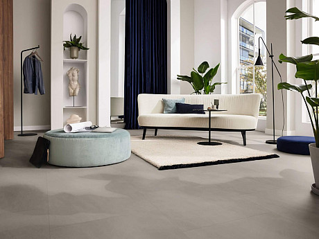 FLOOR FOREVER Design stone click rigid Moon grey 9907