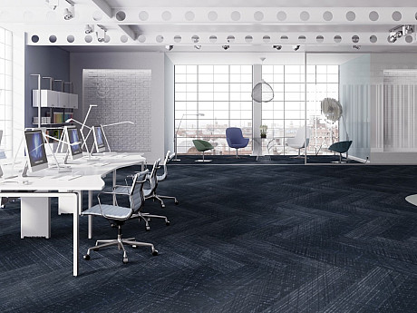 FORBO Flotex Planks Refract Sapphire 137003