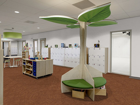 FORBO Flotex Planks Frameweave Ember 142007