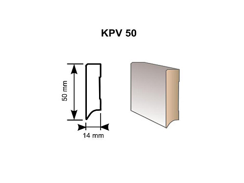 Lišta TER HURNE KPV 50 D100110